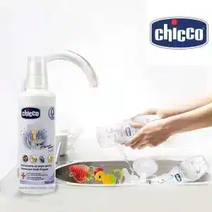 مایع شستشو و استریل شیشه شیر چیکو 1000 میل chicco