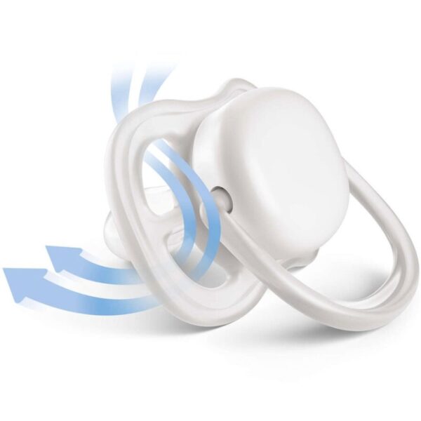 پستانک الترا ایر اونت 6 تا 18 مدل خرگوش و جوجه تیغی Philips Avent - Image 2