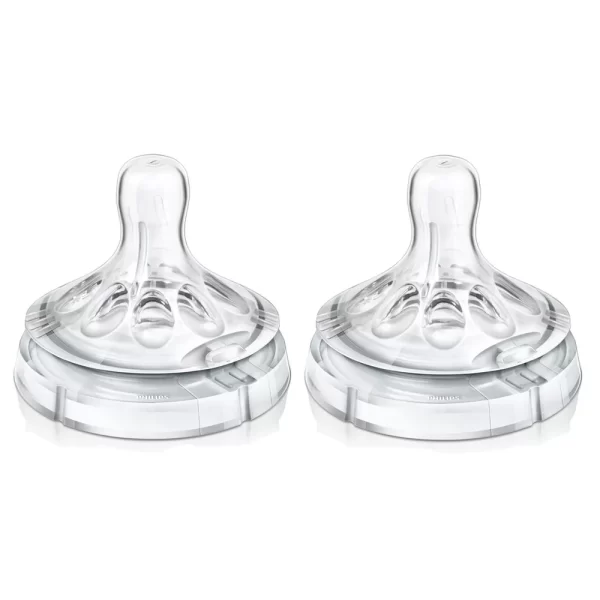 سر شیشه نچرال +6 ماه فیلیپس اونت Philips Avent جریان غلیظ (Ycut) - Image 4