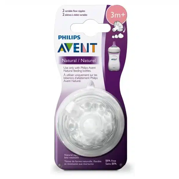 سر شیشه نچرال 3+ ماه فیلیپس اونت Philips Avent جریان متغیر