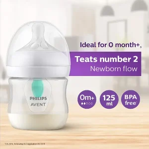 شیشه شیر سوپاپ دار 125 میل philips avent