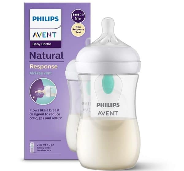 شیشه شیر سوپاپ دار 260میل philips avent