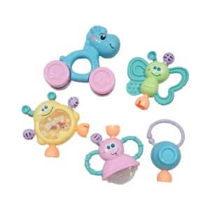 ست جغجغه 5 عددی بیبی راتل Baby Rattle