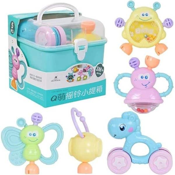 ست جغجغه 5 عددی بیبی راتل Baby Rattle - Image 7