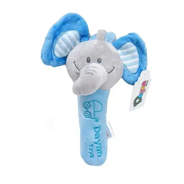 جغجغه سوسیسی نوزاد طرح فیل دایان تویز Dayan toys
