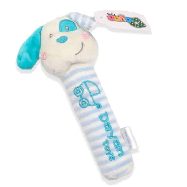 جغجغه سوسیسی نوزاد طرح سگ دایان تویز Dayan toys - Image 2