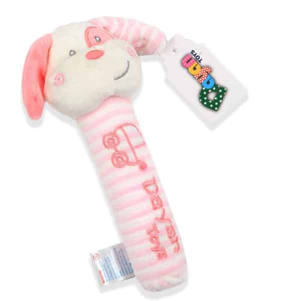 جغجغه سوسیسی نوزاد طرح سگ دایان تویز Dayan toys - Image 4