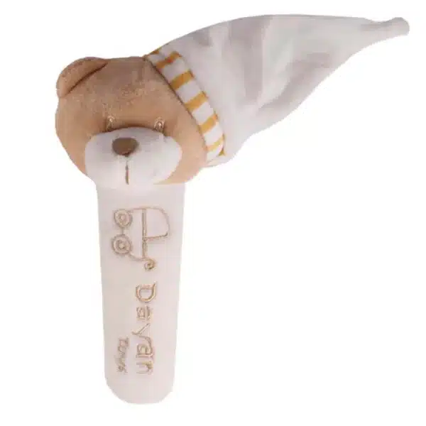 جغجغه سوسیسی نوزاد طرح خرس دایان تویز Dayan toys - Image 3