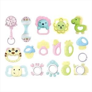 ست جغجغه جعبه ایی 18 تایی Babay Rattle کد 3180