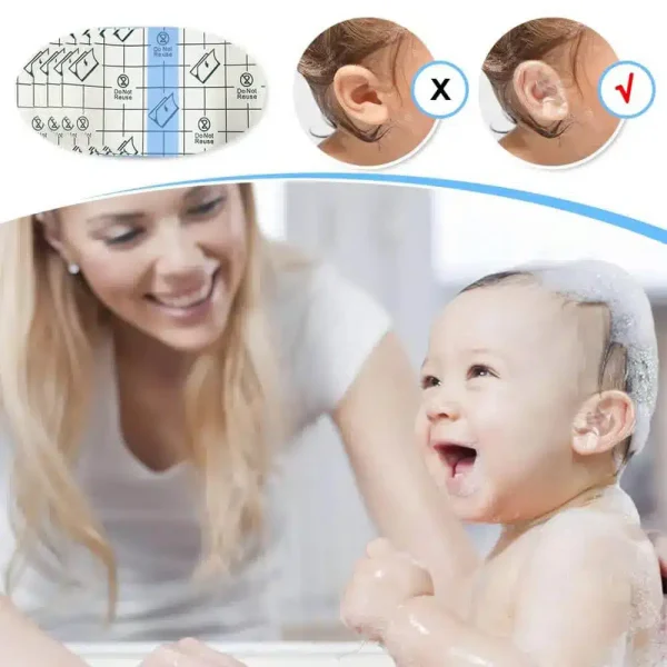 چسب گوش حمام نوزاد 10 عددی - Image 3